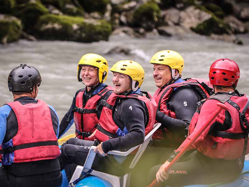 photo de rafting adapté